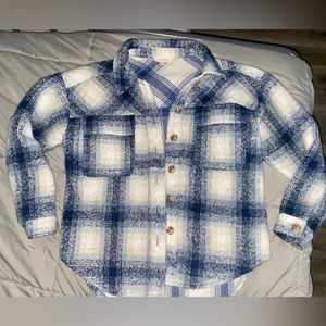 LA Hearts warm shacket xs/s oversized